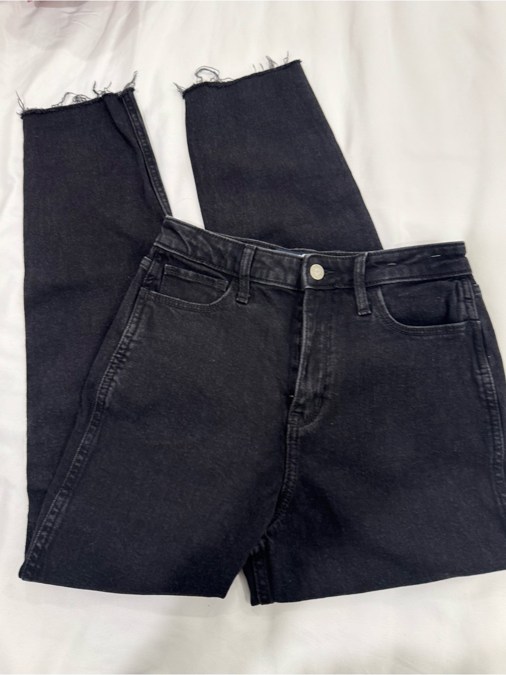 New Hollister Black Women's Straight Jeans